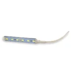 Лінійний світильник. Світлодіодна лінійка 12V алюмин. 10 см 6 SMD (5730) на двосторонньому скотчі 10см Білий - Зображення 3