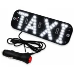 Табличка TAXI світлодіодна в прикурювач (BIG) Білий - Зображення 5