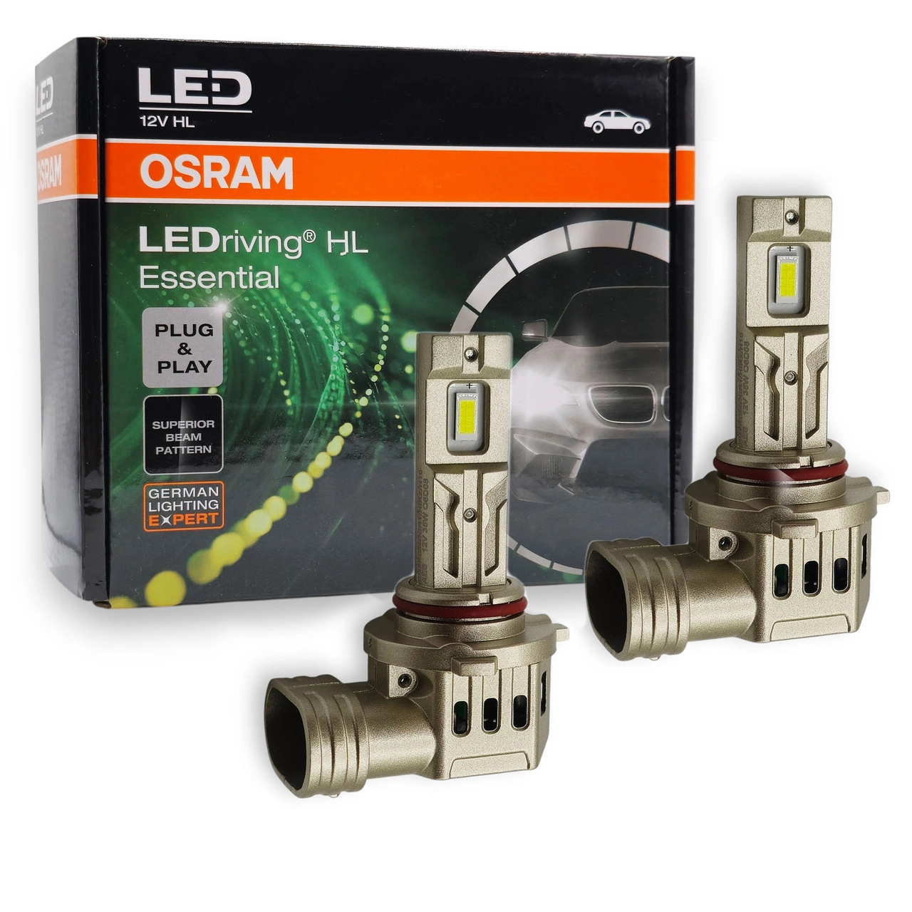 7385661462_svitlodiodni-lampi-12v Світлодіодні лампи 12V HB4 OSRAM LEDriving Essential LED 6000K комплект - Зображення 1