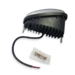 Двоколірні Led ПТФ протитуманні фари Daewoo Lanos Sens. Діодні ПТФ 5 лінз 50W. Скло знімне. МЕТАЛ - Зображення 4