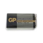 Батарейка GP SUPERCELL сольова, 1604SLF-2. 6F22  9V крона - Зображення 2