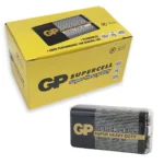 Батарейка GP SUPERCELL сольова, 1604SLF-2. 6F22  9V крона - Зображення 5