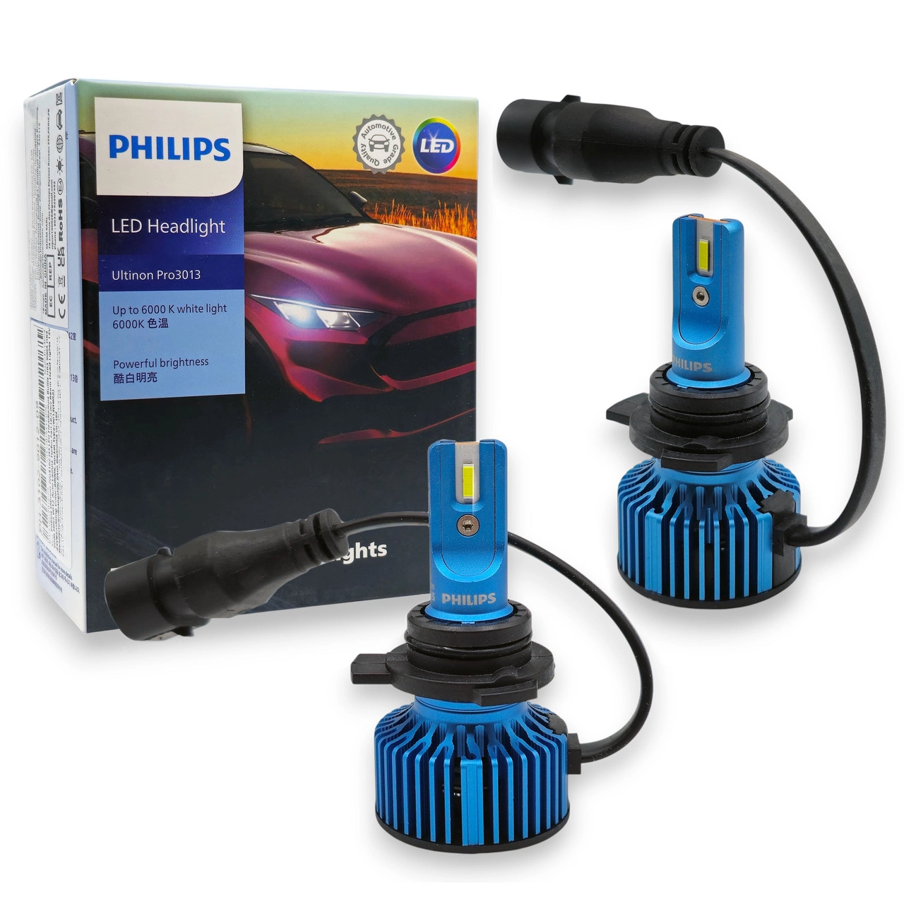 7418510817_svitlodiodni-lampi-12-24v Світлодіодні лампи 12-24V HIR2 Ultinon Pro3013 LED 6000K комплект - Зображення 1
