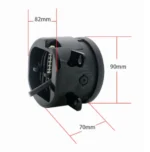 Світлодіодна противотуманная балка 30W, додаткова фара Led кругла 90мм 3,5 "OPEL, PEUGEOT, RENAULT, FORD - Зображення 3