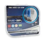 Комплект галогенових ламп 9005 HB3 12V 65W P20d VISION PLUS+200% (пластик 2шт) - Зображення 6
