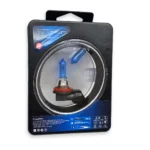 Комплект галогенових ламп H11 12V 55W PGJ 19-2  BLUEVISION+150% (пластиковий бокс 2шт) - Зображення 2