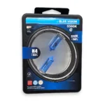 Комплект галогенових ламп H4 12V 55/62W P43t  BLUEVISION+150% (пластиковий бокс 2шт)