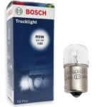 Автомобільна лампа BOSCH R5W Trucklight 24V 5W (149) (1987302510-8du)