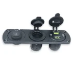 Автомобільна подвійна USB-розетка з гніздом прикурювача та зеленою підсвіткою 12V/24V - Зображення 6