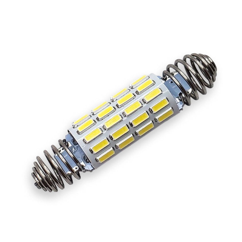 7471035908_svitlodiodna-avtomobilna-lampa Світлодіодна автомобільна лампа AUXITO SJ-KT-39-42MM-W4-A C5W 12V 39-42 мм 1шт - Зображення 1