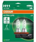 Галогенна лампа OSRAM H11 12V 55W Ultra Life 64211ULT-2НB 711ULT