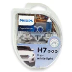 Галогенна автолампа PHILIPS H7+ W5W 12V 5W (12972CVSM) CrystalVision 12972CVSM 12V 55W, комплект - Зображення 2