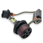 Світлодіодні лампи H13 M8 Pro 120W 6000K 60000Lm DC 9-32V, +500% яскравості, Canbus комплект 2 шт. - Зображення 3