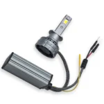 Світлодіодні лампи LED Headlight Q8 H1 160W 12000Lm  Білий та Жовтий з керуванням через смартфон (комплект 2 шт) - Зображення 3