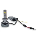 Світлодіодні лампи LED Headlight Q8 H1 160W 12000Lm  Білий та Жовтий з керуванням через смартфон (комплект 2 шт) - Зображення 7