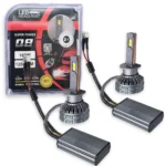 Світлодіодні лампи LED Headlight Q8 H1 160W 12000Lm  Білий та Жовтий з керуванням через смартфон (комплект 2 шт)