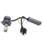 Світлодіодні лампи LED Headlight Q8 H4 160W 12000Lm  Білий та Жовтий з керуванням через смартфон (комплект 2 шт) - Зображення 4
