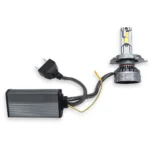 Світлодіодні лампи LED Headlight Q8 H4 160W 12000Lm  Білий та Жовтий з керуванням через смартфон (комплект 2 шт) - Зображення 8