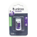 Батарейка Акумулятор Uniross RCR 123A/16340 - Зображення 4