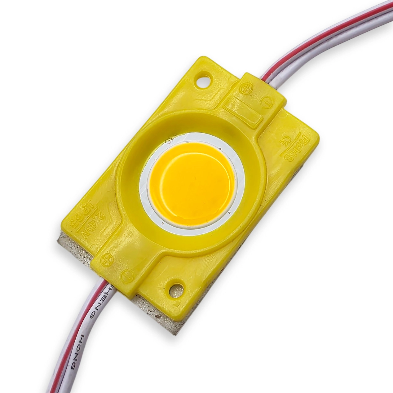 7545903977_svitlodiodnij-modul-cob Світлодіодний модуль Cob 12 V Жовтий - Зображення 1
