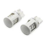 Світлодіодні лампи Philips Ultinon LED 7440 T20 WY21W з обманками 11065ULAX2 Жовте світло - Зображення 2