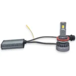 Світлодіодні лампи LED Headlight Q8 H11 160W 12000Lm Біло-Жовтий з керуванням через смартфон (комплект 2 шт) - Зображення 7