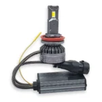 Світлодіодні лампи LED Headlight Q8 H11 160W 12000Lm Біло-Жовтий з керуванням через смартфон (комплект 2 шт) - Зображення 5
