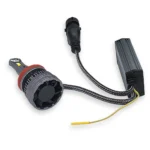 Світлодіодні лампи LED Headlight Q8 H11 160W 12000Lm Біло-Жовтий з керуванням через смартфон (комплект 2 шт) - Зображення 3