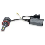 Світлодіодні лампи LED Headlight Q8 H11 160W 12000Lm Біло-Жовтий з керуванням через смартфон (комплект 2 шт) - Зображення 6
