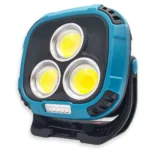 Ліхтар-прожектор акумуляторний W891-1, Work Light, Type-C, Power Bank, біле-тепле світло 3-COB + 6smd червоне