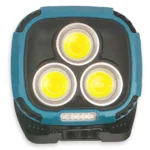 Ліхтар-прожектор акумуляторний W891-1, Work Light, Type-C, Power Bank, біле-тепле світло 3-COB + 6smd червоне - Зображення 5