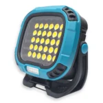 Ліхтар-прожектор акумуляторний W893-1, Work Light, Type-C, Power Bank, біле-тепле світло 3-COB + 6smd червоне - Зображення 9