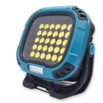 Ліхтар-прожектор акумуляторний W893-1, Work Light, Type-C, Power Bank, біле-тепле світло 3-COB + 6smd червоне