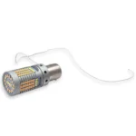 Світлодіодна лампа 12V 1156 119SMD BAU15s 2016 Canbus 2600Lm Біла-Жовта (Двоколірна) дхо поворот - Зображення 2