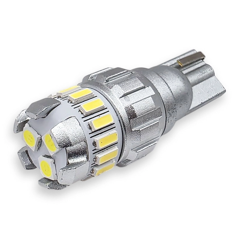 7557132852_svitlodiodna-lampa-12v Світлодіодна лампа 12V T15 W16W 18SMD Біла 1шт. - Зображення 1