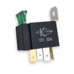 Реле автомобільне 12V 30A 4-контактне із запобіжником, мідна обмотка, з кронштейном, ВАЗ/ГАЗ/іномарки - Зображення 3
