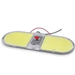 Світлодіодний ліхтар у салон, світильник планка - 19,7х7,4см, 12W-12/24V 1шт - Зображення 2