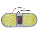 Світлодіодний ліхтар у салон, світильник планка - 19,7х7,4см, 12W-12/24V 1шт