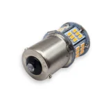 Світлодіодна лампа з цоколем 1156 BA15s P21W 54SMD 3014 12V Жовта - Зображення 3