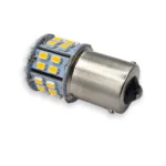 Світлодіодна LED лампа в поворот червоного ліхтаря +1156 BA15s P21W 50 SMD 3020 12V Жовта для сертифікації - Зображення 3