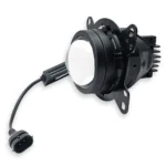 Led балка ПТФ лінзована кріплення 4 вуха А1 Біло-Жовта DAF 105 - Зображення 3