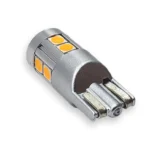 Світлодіодна лампа T10 12SMD 3030 12V Жовта, Premium якість, 1 шт. - Зображення 5