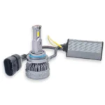 Світлодіодні лампи LED Headlight Q8 HB4 (9006) 160W 12000Lm Біло-Жовтий з керуванням через смартфон (комплект 2 шт) - Зображення 2