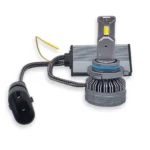 Світлодіодні лампи LED Headlight Q8 HB4 (9006) 160W 12000Lm Біло-Жовтий з керуванням через смартфон (комплект 2 шт) - Зображення 3