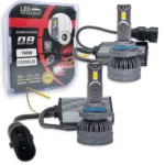 Світлодіодні лампи LED Headlight Q8 HB4 (9006) 160W 12000Lm Біло-Жовтий з керуванням через смартфон (комплект 2 шт)