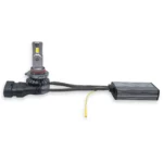 Світлодіодні лампи LED Headlight Q8 HB3 (9005) 160W 12000Lm Біло-Жовтий з керуванням через смартфон (комплект 2 шт) - Зображення 3