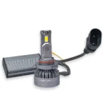 Світлодіодні лампи LED Headlight Q8 HB3 (9005) 160W 12000Lm Біло-Жовтий з керуванням через смартфон (комплект 2 шт) - Зображення 5