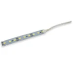 Світлодіодна алюмінієва лінійка 12V 9 SMD (5730), на двосторонньому скотчі  12 см