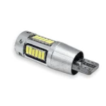 Світлодіодна лампа Т10 W5W 30 SMD 4014 з обманкою, драйвером та лінзою 12V Біла - Зображення 4