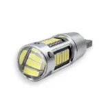 Світлодіодна лампа Т10 W5W 30 SMD 4014 з обманкою, драйвером та лінзою 12V Біла - Зображення 3